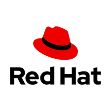 Red Hat enterprise open source and cloud platform solutions logo